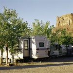 Campers at RV Park