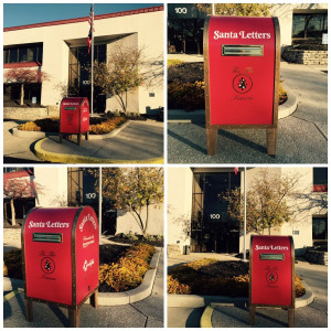 santa's mailbox at KW Capital Partners Realty